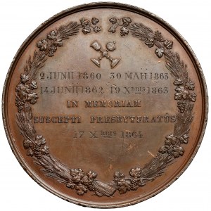 Frankreich, Medaille 1844 - In Memoriam Suscepti Presbyteratus