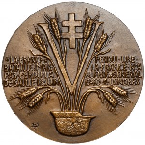 France, Medal ND - Patriam Servando Victoriam Tvlit