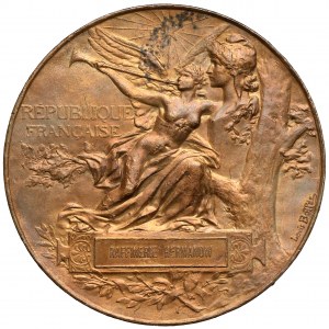 Frankreich, Medaille 1889 - Exposition Universelle / Raffinerie Hermanow