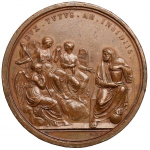 Francja, Napoleon, Medal - Dvx. Tvtvs. Ab. Insidiis. / Anno III