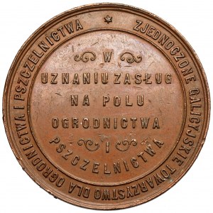 Medal, W uznaniu zasług na polu Ogrodnictwa i Pszczelnictwa