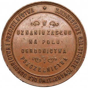 Medal, In recognition of services in the field of Horticulture and Beekeeping