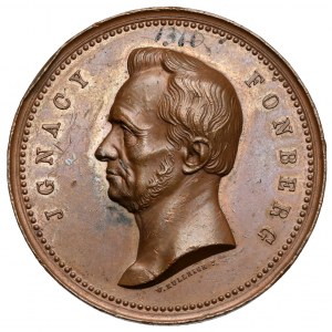 Medal, Ignacy Fonberg 1861
