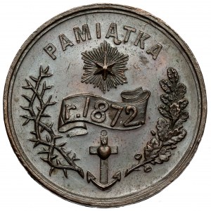 Medal, BÓG Z NAMI - 100-lecie pierwszego rozbioru Polski, 1872