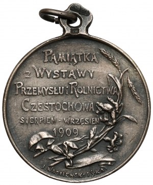 Medal, Exhibition of Industry and Agriculture in Częstochowa