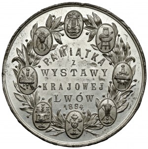 Medal, Souvenir of the National Exhibition Lvov 1894
