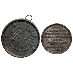 Medals, Tadeusz Kosciuszko - iron castings (2pcs)