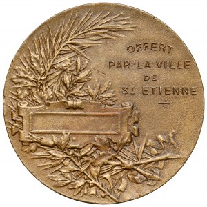 France, Medal ND - Offert par la Ville de St. Etienne
