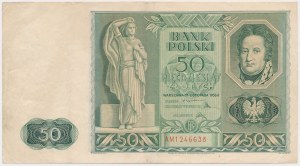 50 złotych 1936 Dąbrowski