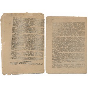 ZNAK Bóg Ojczyzna i Honor - Nr.38 i 40 1941 (2szt)