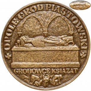 Medaile, Opolský zámek Piast 1957 - NUMIZMAT