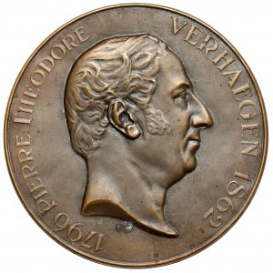 Belgium, Medal 1966 - Pierre Theodore Verhaegen
