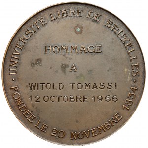 Belgie, Medaile 1966 - Pierre Theodore Verhaegen