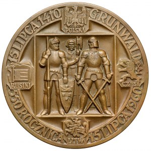 Medaile k 550. výročí bitvy u Grunwaldu 1960