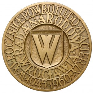 Medal, One thousand years of Wroclaw 1960