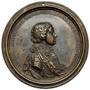 August III Sas, Medal 1763 - 18 urodziny Fryderyka Chrystiana