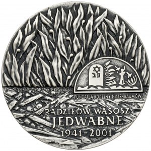 SILBER-Medaille, Nissenbaum-Familienstiftung - Erinnerung an die Juden von Jedwabne