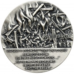 SILBER-Medaille, Nissenbaum-Familienstiftung - Erinnerung an die Juden von Jedwabne