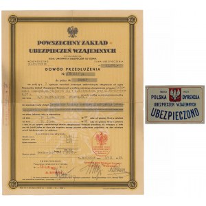 General Mutual Insurance Company, Proof of Extension + badge (2pcs)