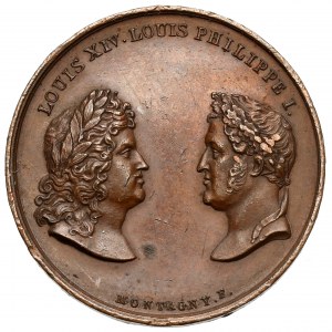 Frankreich, Medaille 1837 - Historisches Museum / Schloss von Versailles