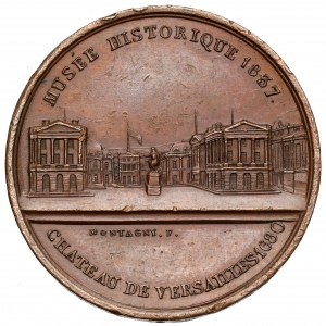 Francúzsko, medaila 1837 - Musée Historique / Chateau de Versailles