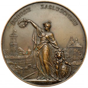 Medal, to Wladyslaw Lozinski MIASTO LWÓW 1906