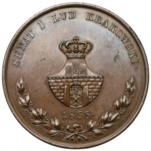 Medal, Florian Straszewski 1838