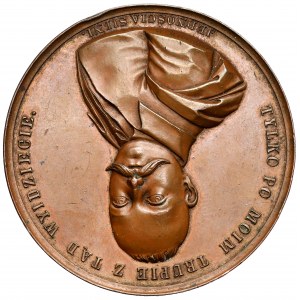 Medal, Tadeusz Reytan 1860 - ODWROTKA