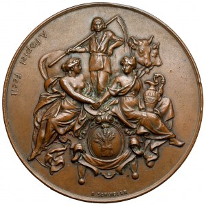 Medaille, Allgemeine Landesausstellung in Lwow 1894