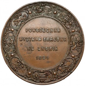 Medaille, Allgemeine Landesausstellung in Lwow 1894