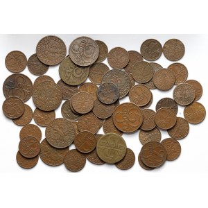 1-5 pennies 1923-1939, set (61pcs)