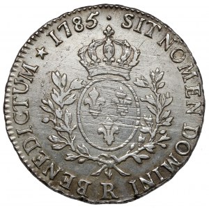 Francúzsko, Ľudovít XVI, Ecu 1785 R, Orléans