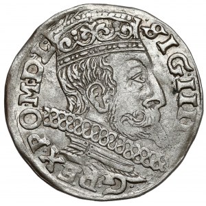 Sigismund III. Vasa, Trojak Poznań 1600 - Buchstabe P