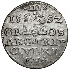 Sigismund III Vasa, Troika Riga 1592