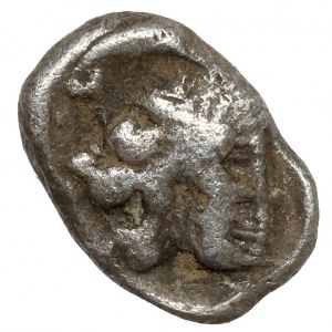 Grécko, Myzia, Kyzikos (480 pred n. l.) Tetartemorion - vzácne