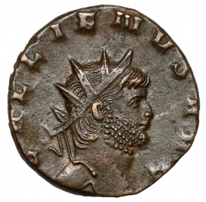 Gallien (258-268 n.e.) Antoninian - antylopa oryks