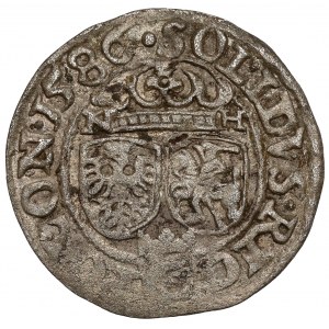 Stefan Batory, der Shelburst von Olkusz 1586 - NH von der Krone