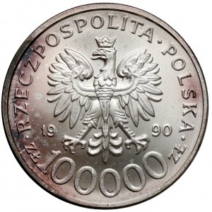 100 000 PLN 1990 Solidarita - variant C