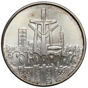 100,000 zloty 1990 Solidarity - variety C