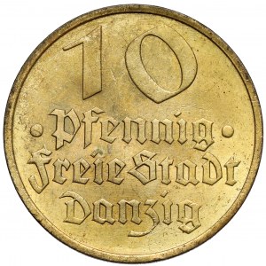 Gdansk, 10 fenig 1932 Cod