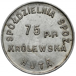 Kráľovská huta, 75. peší pluk - 1 zlatý