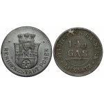 Poznań i Legnica, zestaw monet zastępczych (2szt)