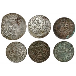 Riga, Half-penny and Shelahs, set (6pcs)