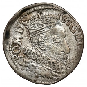 Žigmund III Vaza, Trojak Lublin 1599 - veľká hlava - vzácne