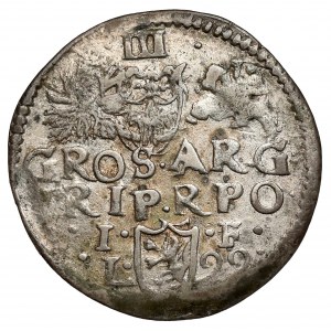 Žigmund III Vaza, Trojak Lublin 1599 - veľká hlava - vzácne