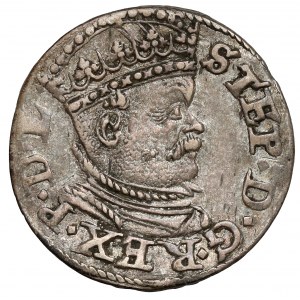 Stefan Batory, Trojak Riga 1586