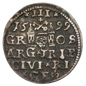 Sigismund III. Vasa, Troika Riga 1599