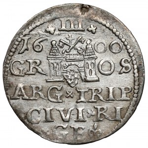 Žigmund III Vasa, Trojak Riga 1600 - vzácnejšie