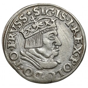 Sigismund I. der Alte, Trojak Danzig 1536