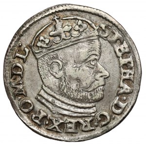 Stefan Batory, Trojak Olkusz 1585 NH - Howel